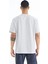 Tommy Life Gri Melanj Kol Arma Detaylı Basic Oversize Erkek T-Shirt - 88193 6