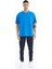 Tommy Life Saks Kol Arma Detaylı Basic Oversize Erkek T-Shirt - 88193 2