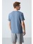 Tommy Life Petrol Erkek Basic Kısa Kol Standart Kalıp O Yaka T-Shirt - 87911 5
