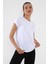Tommy Life Beyaz Kadın Basic Kısa Kol Standart Kalıp O Yaka T-Shirt - 97144 1