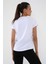 Tommy Life Beyaz Kadın Basic Kısa Kol Standart Kalıp O Yaka T-Shirt - 97144 7