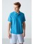 Tommy Life Saks Erkek Klasik Kısa Kol Dar Kesim Polo Yaka T-Shirt-87768 1