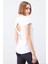 Tommy Life Arka Detay Beyaz Kadın Tshirt 1