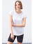 Tommy Life Arka Detay Beyaz Kadın Tshirt 3
