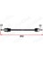 Komple Aks Sag On Fiat Grande Punto 199 1.2 Mpi M-T 05-12 12 1