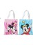 1 Mickey Mouse Donald Duck Öğrenci Kanvas Kadın Omuz Taşınabilir Çok Yönlü Basit Edebi Alışveriş Kanvas Çanta (Yurt Dışından) 1