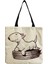 1 Çok Fonksiyonlu Taşınabilir Alışveriş Çantası Moda Kadın Plaj Çantası Komik Bulldog Baskı Tote Çanta (Yurt Dışından) 1