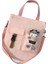 1 Sevimli Ayı ve Kuzu Moda Öğrenci Kanvas Çanta Kadın Taşıma Çantası Omuz Crossbody Çanta Edebi Taşıma Çantası (Yurt Dışından) 1
