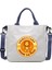 1 Karikatür Desen Ayı Kanvas Çanta Öğrenci Omuz Çantası Crossbody Çanta Çıkarılabilir Omuz Askısı Çanta Tote Çanta (Yurt Dışından) 1