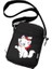 1 Kedi Bayan Omuz Çantası Crossbody Çanta Tuval Küçük Omuz Cep Telefonu Çantası Öğrenci Çanta (Yurt Dışından) 1