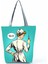 1 Hemşire Kalp Diş Işareti Özelleştirilmiş Eco Shopper Kadın Çantası Rahat Seyahat Çantası Omuz Çantası Polyester Tote Çanta Estetik (Yurt Dışından) 1