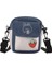 1 Kanvas Küçük Çanta Kadın Yaz Yeni Kore Japon Sevimli Tek Omuz Crossbody Çanta Kore Ins Kız Basit Öğrenci (Yurt Dışından) 1
