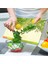 Cam Kesme Tahtası ve Sunumluk Vintage Lime 20X30 cm 3
