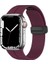 Apple Watch 10 42 mm Uyumlu Silikon Kordon Magnetik D Tokalı Spor Kayış Mıknatıslı Toka 2