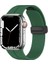 Apple Watch 10 42 mm Uyumlu Silikon Kordon Magnetik D Tokalı Spor Kayış Mıknatıslı Toka 2