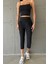 Esnek Ip Aslkılı, Kadın Örme Esnek Crop Top Atlet Bluz @terni 2