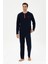 Erkek Lacivert Pijama Takım 50301724-VR033 1
