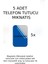 Telefon Araç Içi Tutucu Stant Metal Plaka Magnetic Mıknatıslı Tutucular Için Metal Saç Seti 3m (5Adet Kare) 1