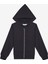 Unisex Basic Siyah Hoodie 1