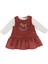 Kız Bebek Fitilli Elbise Takımı 1