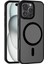 iPhone 16 Pro Kılıf Sio Wireless Şarj Özellikli Mat Arka Yüzey 2