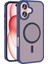 iPhone 16 Plus Kılıf Sio Wireless Şarj Özellikli Mat Arka Yüzey + Ekran Koruyucu 2