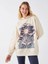 Lcw Vision ten Rengi Baskılı Uzun Kollu Oversize Kadın Hoodie 3