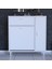 MODİLAYN YENİCE Çok Amaçlı Banyo Dolabı 90 x 97.5 x 32 cm Kirli Çamaşır Sepetli Dolap 4