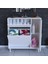 MODİLAYN YENİCE Çok Amaçlı Banyo Dolabı 90 x 97.5 x 32 cm Kirli Çamaşır Sepetli Dolap 5