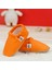 Desenli Bebek Patiği, Kaydırmaz Taban, Ev Kreş Ayakkabısı Panduf, Turuncu 8