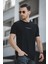Ft Dont Limit Baskılı Waffle Bisiklet Yaka Likralı Slim Fit Erkek Tshirt 1