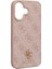 iPhone 16 Uyumlu Kılıf Magsafe Şarj Özellikli Guess Orjinal Lisanslı Small 4g Classic Pembe 3
