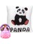 Panda Puf Yastık & Pembe Peri Işıklı Kar Küresi 1