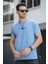 Ft New Club Baskılı Otoban Bisiklet Yaka Likralı Slim Fit Erkek Tshirt 1