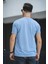 Ft New Club Baskılı Otoban Bisiklet Yaka Likralı Slim Fit Erkek Tshirt 4