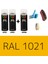 2 Adet Sprey + 1 Adet Vernik Kolza Sarı RAL-1021 Sprey Boya Seti 400 Ml+Zımpara+Kağıt Bant+Eldiven 1