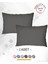 2 Adet Renkli, 50 x 70 Kapaklı Ranforce Premium Yastık Kılıfı 1