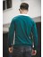Shibu Parçalı Yarım Fermuarlı Yakalı Erkek Sweatshirt 4