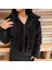 Fermuarlı Dik Yaka Oversize Peluş Ceket Hırka 2