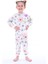 Pamuk Çiçek Desenli Uzun Kollu Kız Çocuk Pijama Takımı (3,4,5,6,7,8 Yaş) 2