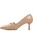 458296 Nude Rugan Ince Topuklu Kadın Abiye Ayakkabı 3
