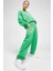 Phoenix Fleece High Waisted Loose Fit Sweatpant Oversize Eşofman Altı Yeşil 1