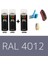 2 Adet Sprey + 1 Adet Vernik Böğürtlen Mor RAL-4012 Sprey Boya Seti 400 Ml+Zımpara+Kağıtbant+Eldiven 1