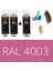 2 Adet Sprey + 1 Adet Vernik Pembe Mor RAL-4003 Sprey Boya Seti 400 Ml+Zımpara+Kağıtbant+Eldiven 1