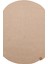 Patna Beige Oval Jüt ve Hasır Görünümlü Halı 5