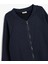 Fermuarlı Sweatshirt V Yaka Uzun Kollu 3