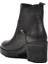 9826 Siyah Deri Kadın Bot 4