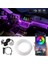 Araç Içi App Kontrollü Rgb Atmosfer Ambiyans Led Neon Lamba 5 Parça 6 Metre 1