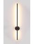 12 W Siyah Dekoratif LED Duvar Aplik 3000K Gün Işığı (220 Volt) 2