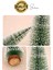 3 Boy Mini Çam Ağacı Masaüstü Minyatür Dekorasyon Süs Kar Yeni Yıl Noel Yapay Sedir Ağacı Seti Küçük 4